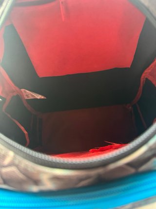 Mochila Totto con carro Spiderman seis ruedas