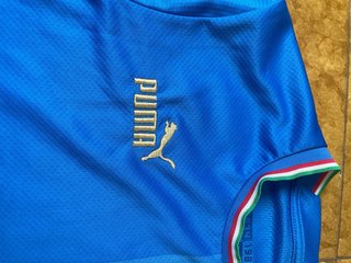 Maglia Italia Puma Azzurra Home 2022/23 13-14 anni
