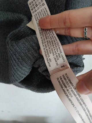 Jersey lana Massimo Dutti gris