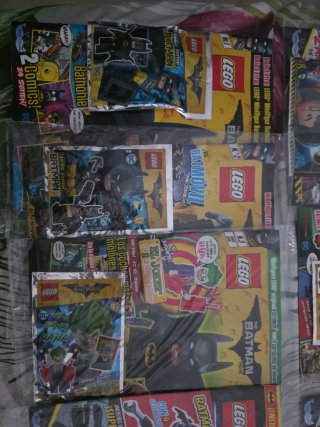 Lote Revistas LEGO Batman