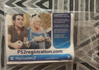 Manuales originales PlayStation 2