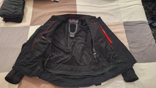 Chaqueta Moto Alpinestars Negra/Blanca