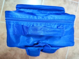 Mochila Escolar Peanuts Azul Snoopy