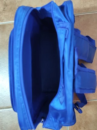 Mochila Escolar Peanuts Azul Snoopy