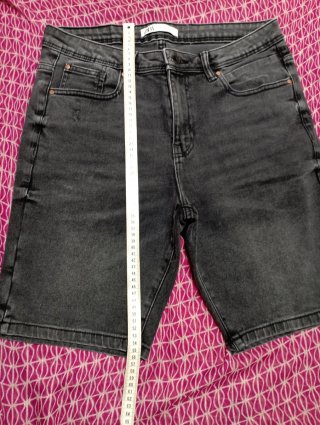 Bermuda vaquera Zara hombre