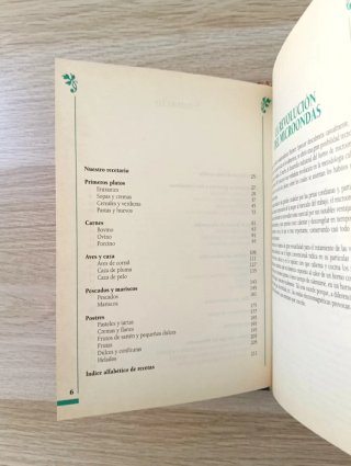 Cocina con microondas Blanca Serrano libro recetas
