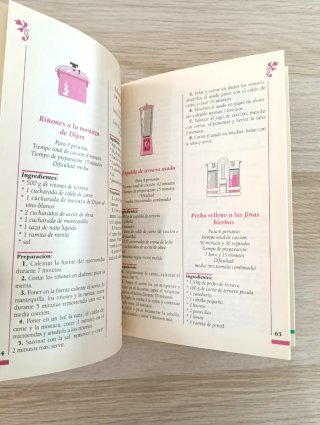 Cocina con microondas Blanca Serrano libro recetas