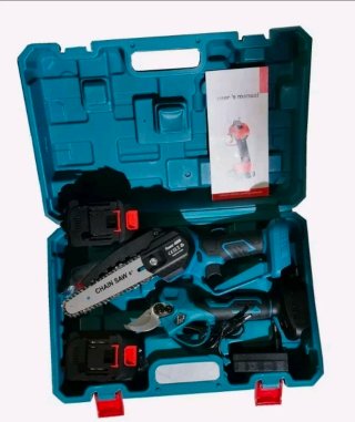 Kit Potatura Motosega + cesoia + 2 Batterie 48V