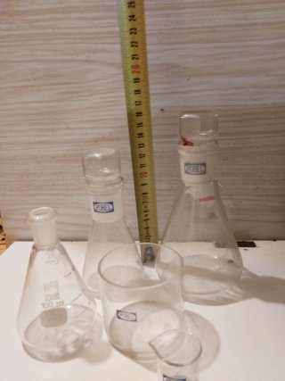 Conjunto matraces laboratorio
