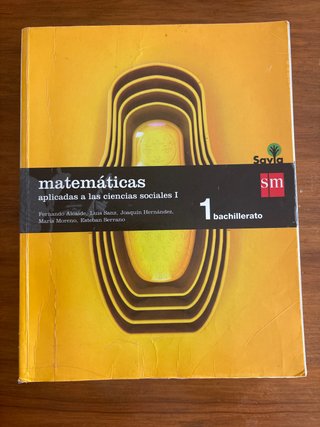 Matemáticas aplicadas a las ciencias sociales I...