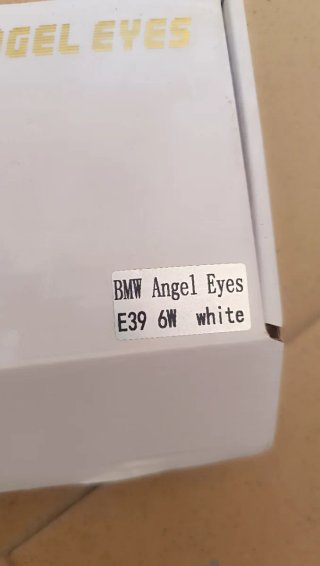 Bombillas LED Angel Eyes BMW E39 Blancas