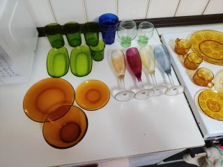 Ricordi di Stoviglie Vintage - Ceramica e Cristallo