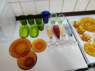Ricordi di Stoviglie Vintage - Ceramica e Cristallo