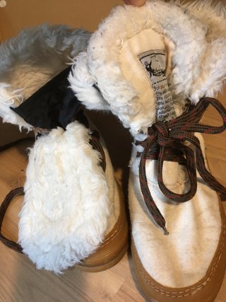 Botas For Feet Blanco/beige Talla 38