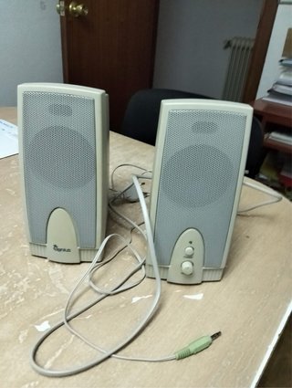 Altavoces Genius Beige/Gris