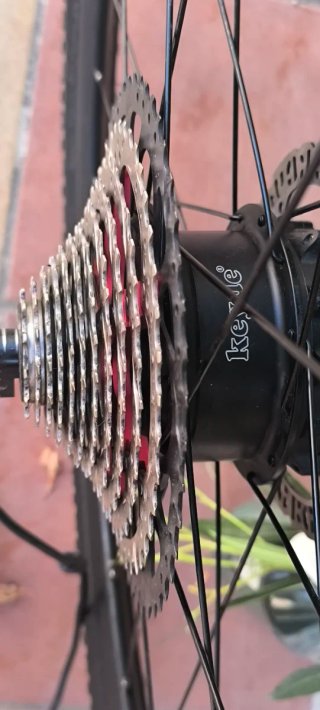 Kit bicicleta eléctrica Motor Keyde S110 y Batería