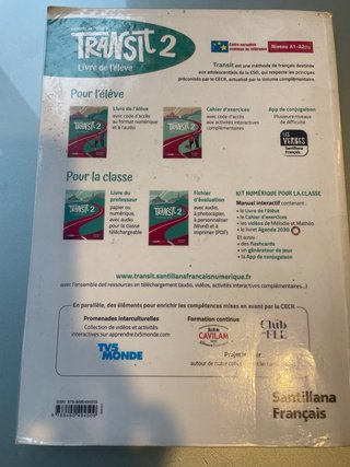 Transit 2, Méthode de français, Niveau A1-A2(1).