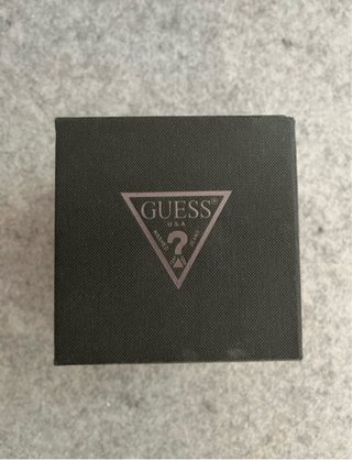 Reloje Guess Cuadrado Marrón y Plateado