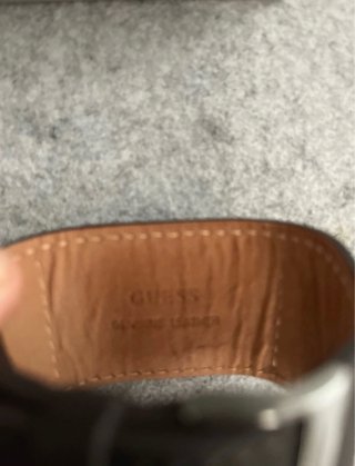 Reloje Guess Cuadrado Marrón y Plateado