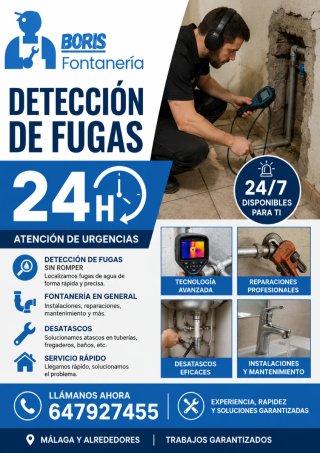 DETECCION DE FUGAS 24 HS