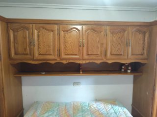 Habitacion  de madera rústica