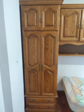 Habitacion  de madera rústica