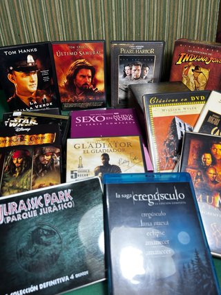 Colección Películas Blu-ray y DVD