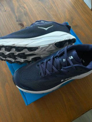 Hoka Challenger 8 Zapatillas Azul/Blanco