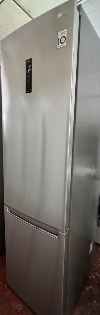 FRIGORÍFICO COMBI NO FROST EN INOX LG