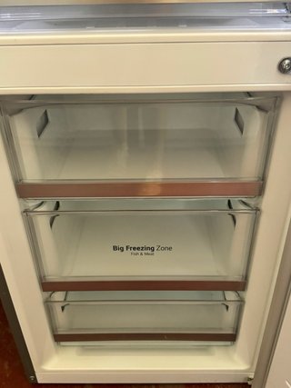 FRIGORÍFICO COMBI NO FROST EN INOX LG