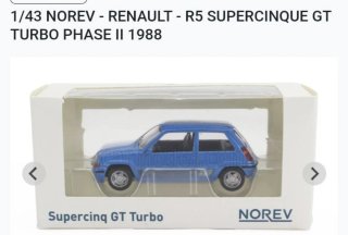 Norev R5 Supercinque GT Turbo 1:43