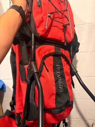 Mochila Portabebés Trekking Roja