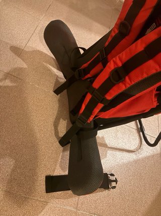 Mochila Portabebés Trekking Roja