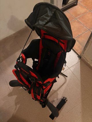 Mochila Portabebés Trekking Roja