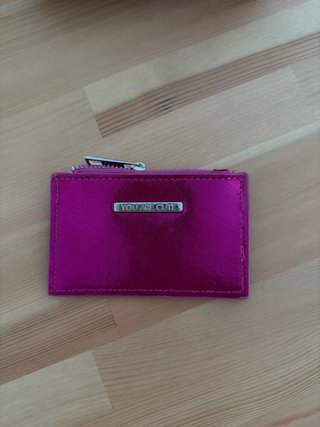 Bolso Mango rosa metalizado
