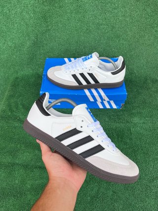 Adidas Samba Blancas Negras Talla 42