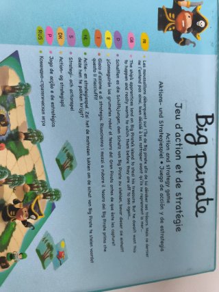 Juego de mesa Big Pirate Djeco