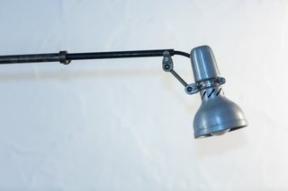 Lámpara Industrial Lumina Breveté. Francia Años 50