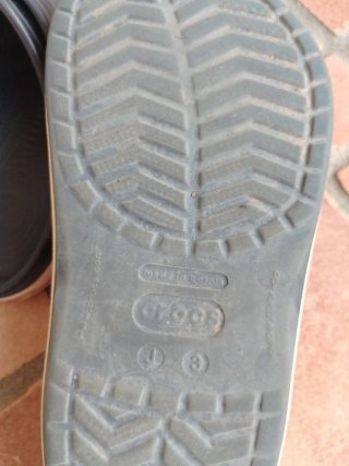 Crocs infantiles azul 34/35