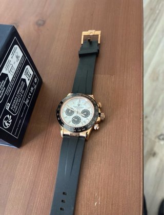 Reloj Pagani Design PD-1664 Gold White –Cronógrafo