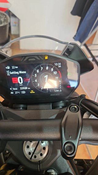 Ducati Moto - Panel Digital