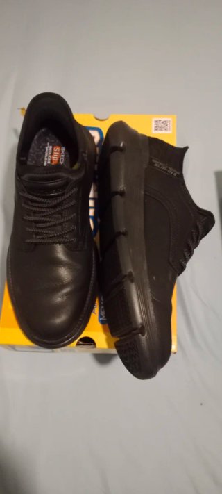Zapatos Skechers Negros Hombre