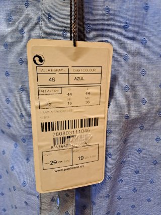Camiseta sin mangas marca Punto Roma