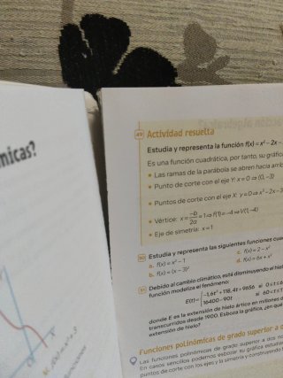 Matemáticas B, 4 secundaria, Revuela