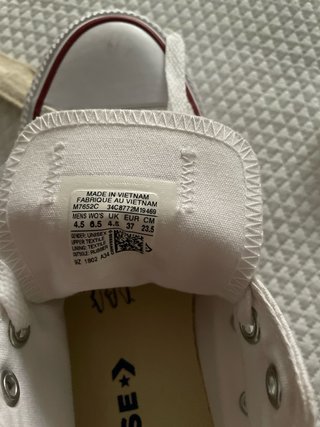 Converse All Star Tela Blancas