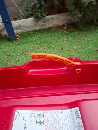 Trineo Decathlon Rojo