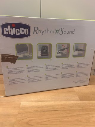 Hamaca Bebé Chicco Rhythm 'n Sound Gris