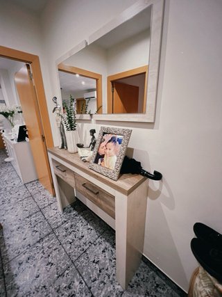 Mueble TV Blanco y Negro
