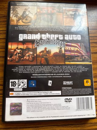 Grand Theft Auto: San Andreas PS2