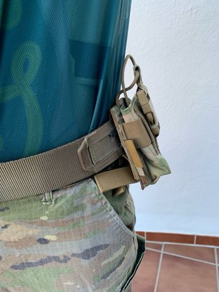 Porta Radio Warrior Ajustable Multicam